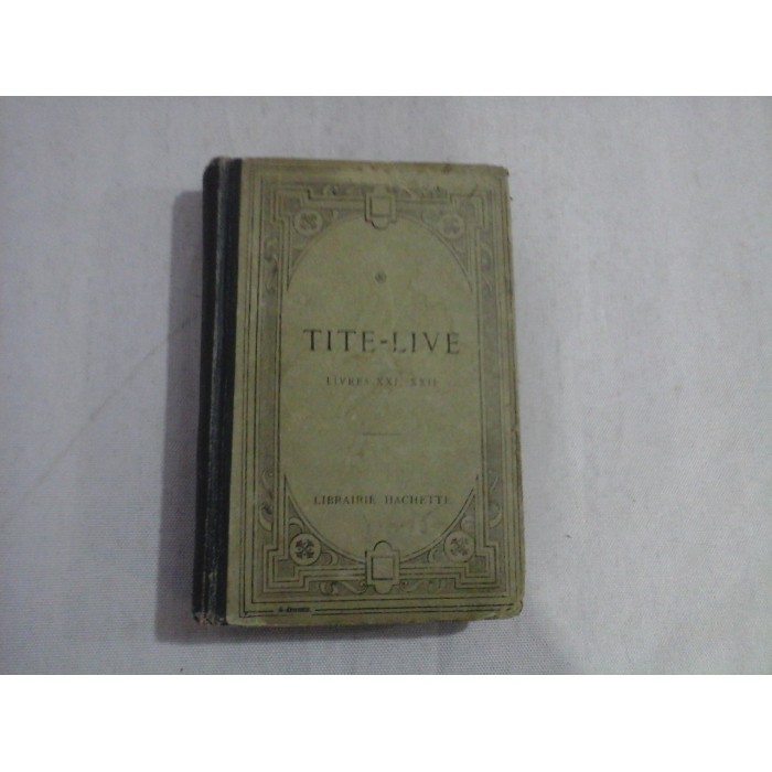 TITE-LIVE - O. RIEMANN TITE-LIVE - O. RIEMANN